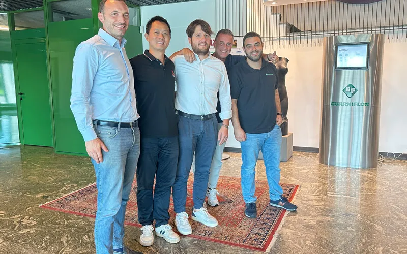Italy Guarniflon Visit and negotiate PTFE cooperation