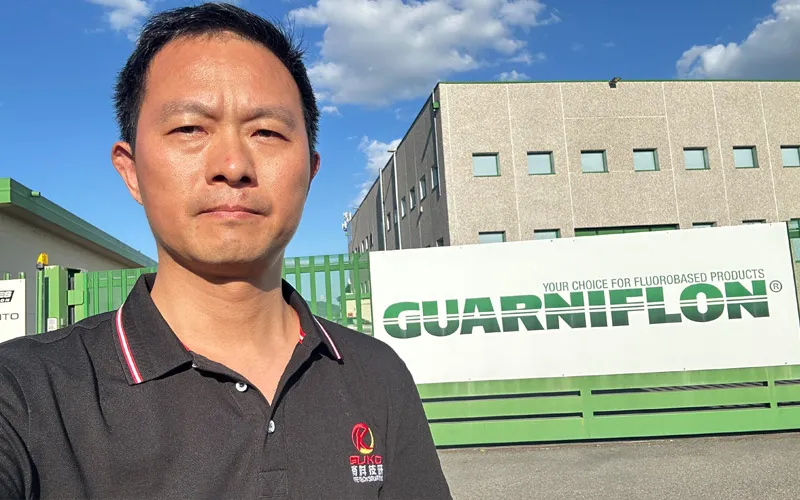Italy Guarniflon Visit and negotiate PTFE cooperation